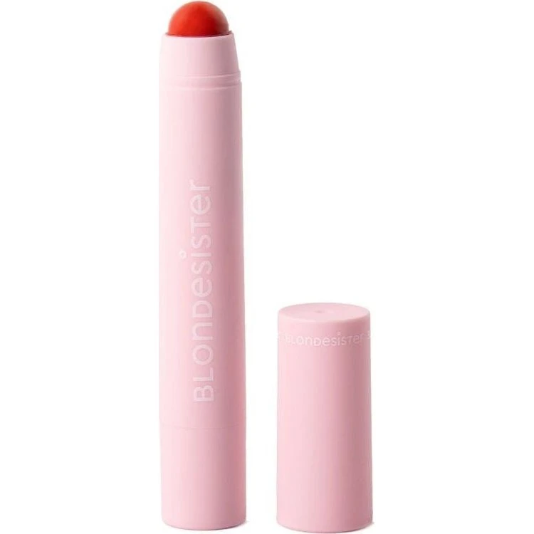 Blondesister 2-i-1 Stick til Læber og Kinder - Fire Red, 3,5 g
