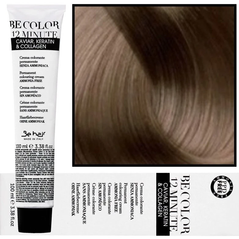 Be Hair Be Color Hårfarve 6,0 Mørkeblond 100ml (12 min)