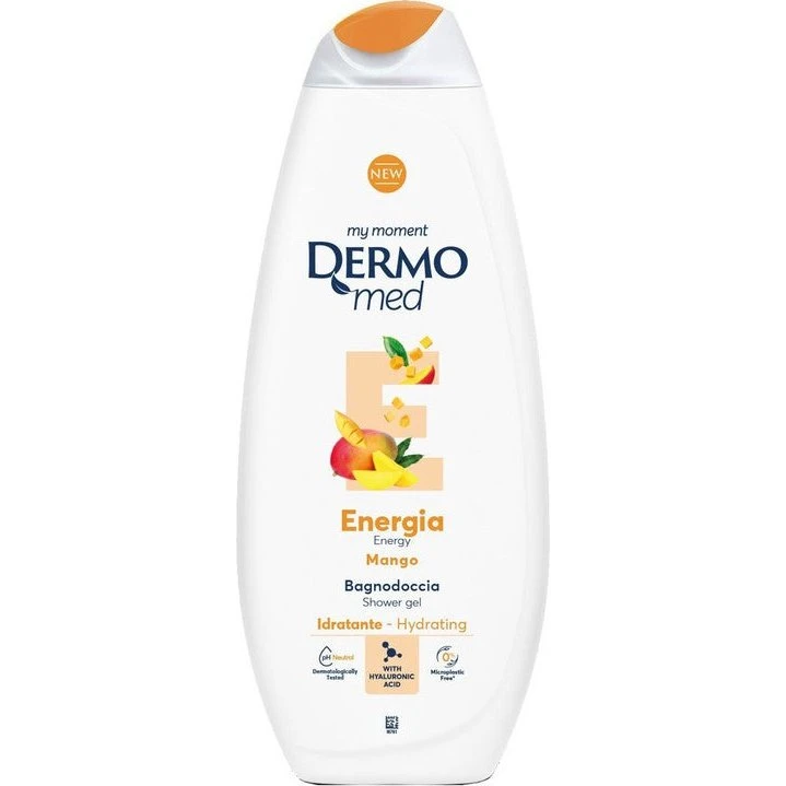 Dermomed Shower Gel Energy 650 ml - Mango