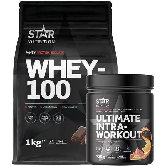 Star Nutrition Whey-100 valleprotein 1 kg