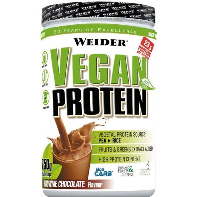 Weider Vegansk Protein (ærte & beriget ris)