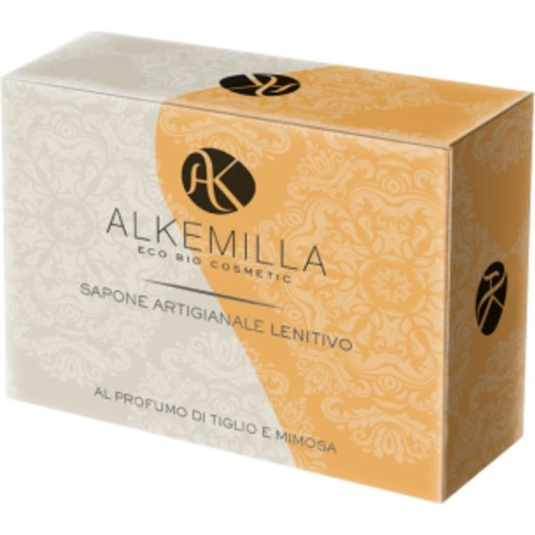 Alkemilla Beroligende Sæbe med Lime og Mimosa, 100 g
