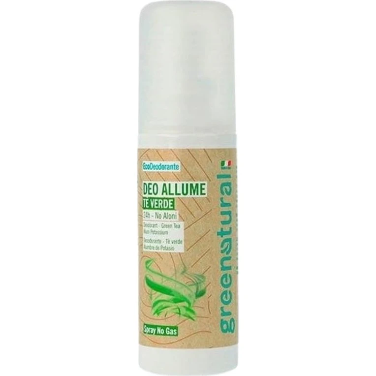 Greenatural Deodorant Spray Kalium Alun & Grøn Te 100 ml