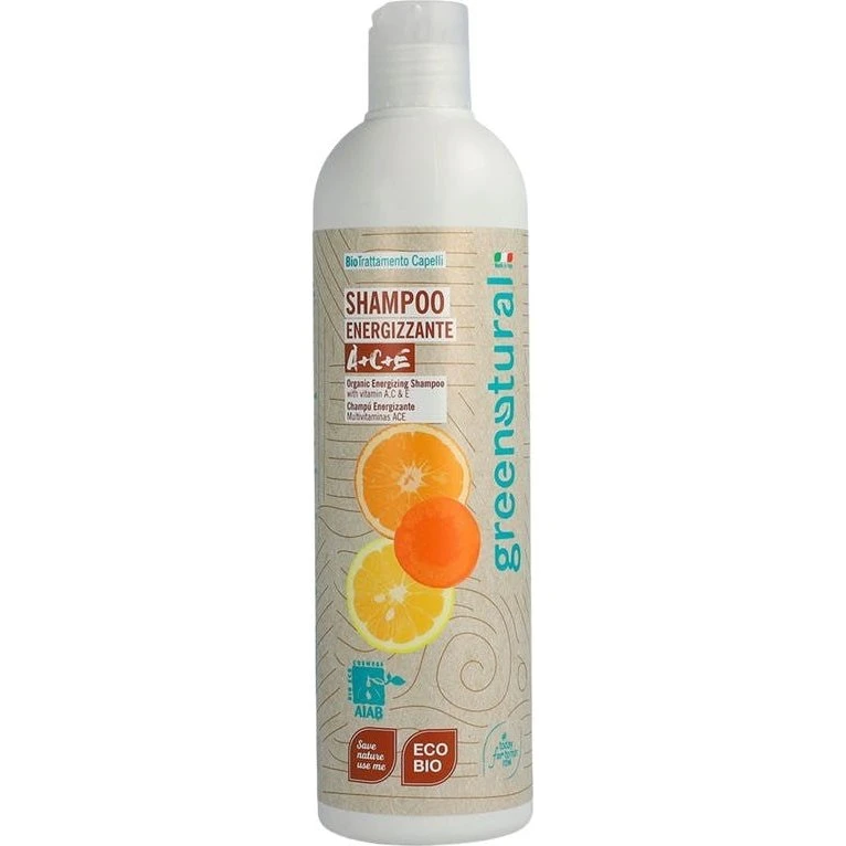 Greenatural Shampoo med Vitamin A, C og E - 400 ml
