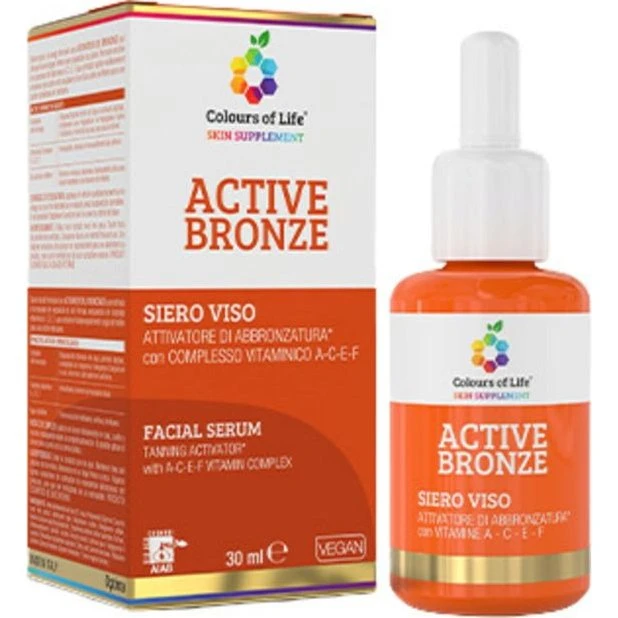 Optima Naturals Colors of Life Tan Activating Face Serum, 30 ml
