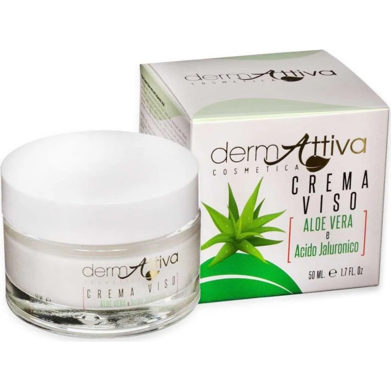 Dermattiva Aloe Vera og Hyaluronsyre Ansigtscreme 50 ml