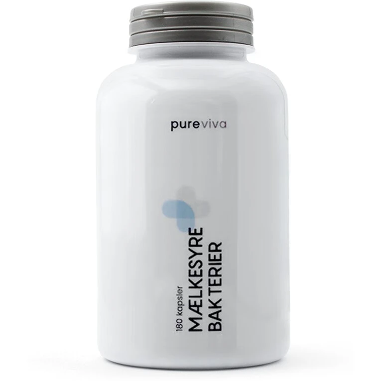 Pureviva Mælkesyrebakterier 180 kaps
