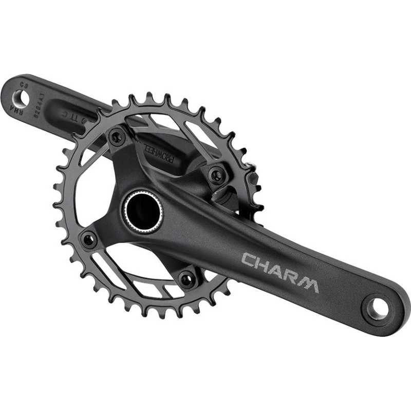 Mixbike kranksæt 11-speed 40T 175 mm sort inkl. BB73