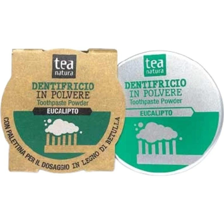 Tea natura Eukalyptus tandpulver, 30 g
