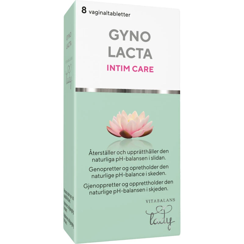 Vitabalans Gynolacta Intim Care 8 tabl