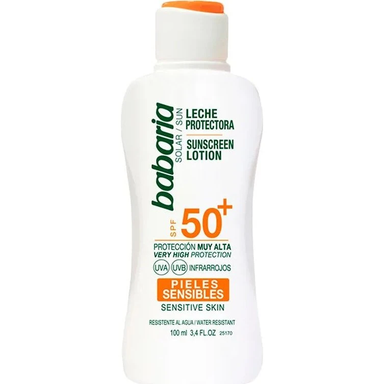 Babaria Solar Spray SPF50 til følsom hud, 100ml
