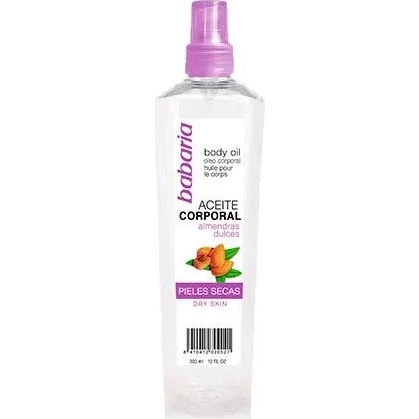 Babaria Sød mandel fugtgivende kropsolie 300ml