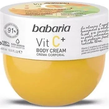 Babaria C-vitamin kropscreme, 400 ml