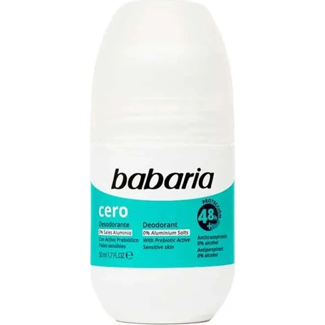 Babaria Deodorant Roll On Zero 50ml