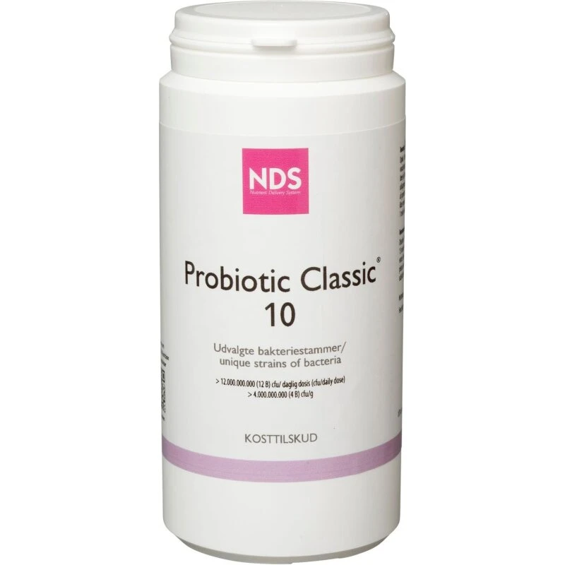 NDS Probiotic Classic 10 200 g - Mælkesyrebakterier (vanilje)