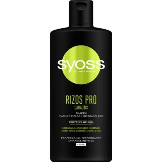 Syoss Rizos Pro Shampoo Definition & Hydrering 440 ml
