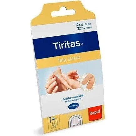 Hartmann Elastisk Stofplaster - 20 stk