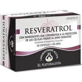 El Natural Resveratrol 60 kapsler