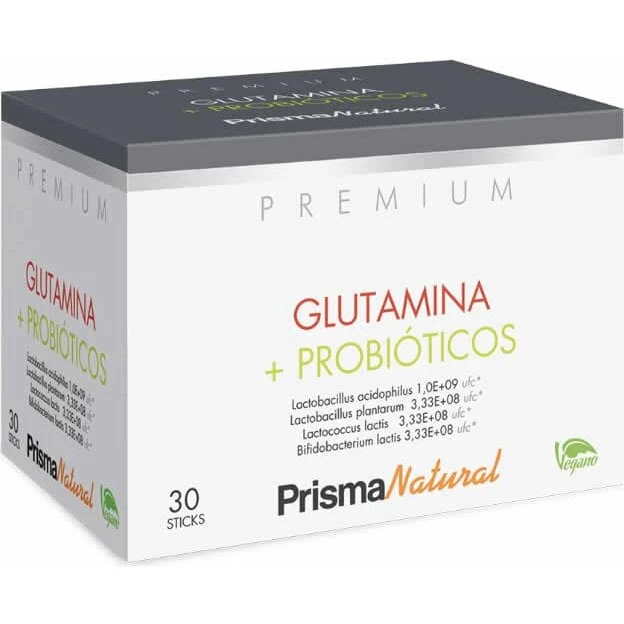 Prisma Natural Glutamine + Probiotics 30 sticks á 4,37 g