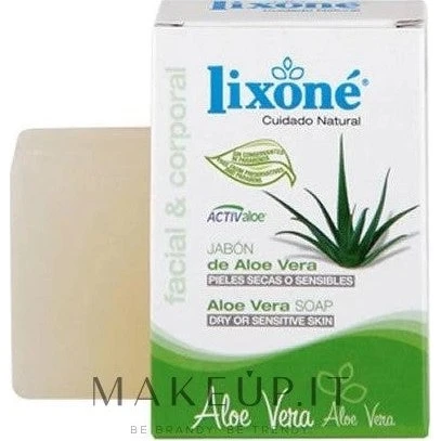 Lixoné Aloe Vera Sæbe til tør eller følsom hud, 125g