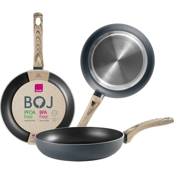 Ibili IB-505016 Rund Gryde til alle formål, 16 cm, Sort