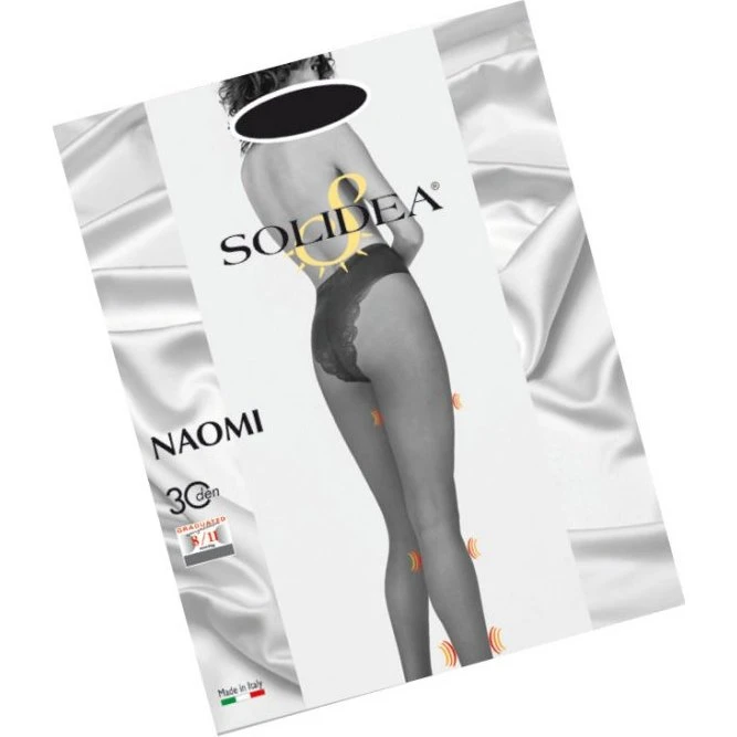 Solidea Naomi Kompressionsstrømper 30 Denier, Mink, 4L