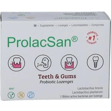 ProlacSan 30 sugetabletter – mundprobiotika, mint