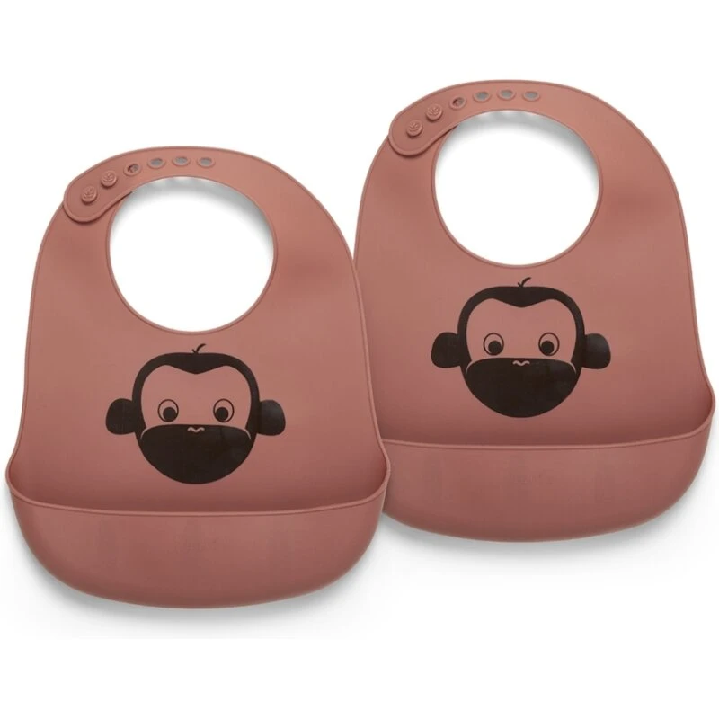 Nuuroo Alfie Silikonehagesmæk 2-pak Mahogany