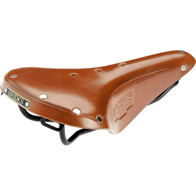 Brooks B17 Standard retro lædersadel, Honey