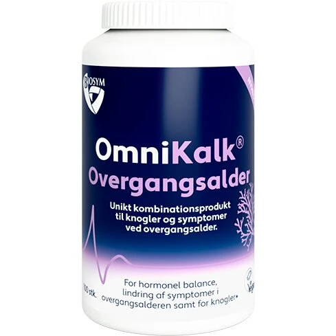 OmniKalk Overgangsalder 100 kapsler