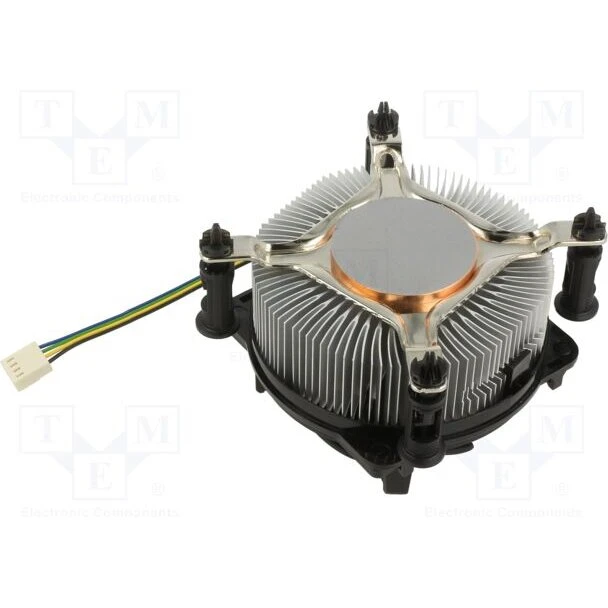 Akasa AK-CC6606BP01 lavprofil CPU-køler til LGA1700 (63,2 mm)
