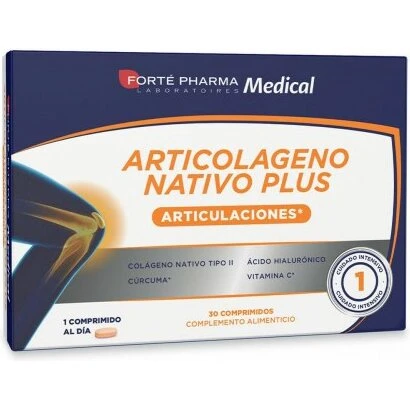 Forté Pharma Articolageno Nativo Plus, 30 tabletter