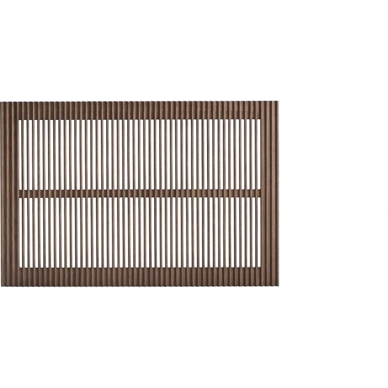 Kave Home Beyla Sengegavl 70x105 cm - Mørkebrun Egetræsfiner