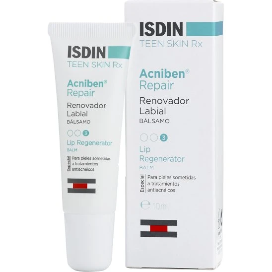 Isdin Acniben Rx Fornyende Læbepomade 10ml