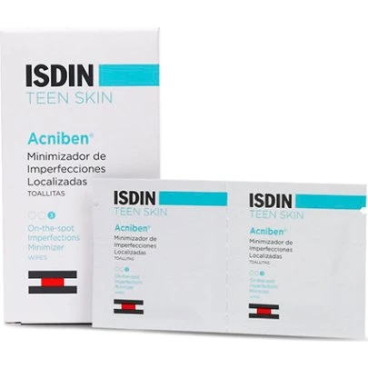 Isdin Acniben Anti-imperfection Vådservietter, 30 stk.