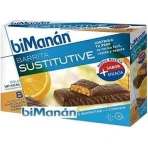 Bimanan appelsin og chokolade barer