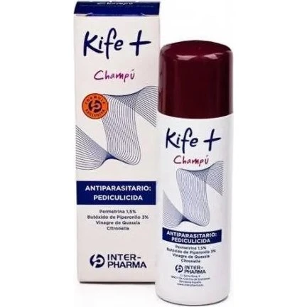 Inter Pharma Kife Anti-luse shampoo med kam, 100ml