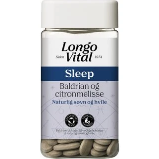 Longo Vital Sleep 120 tabletter (baldrian & citronmelisse)