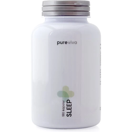 Pureviva Sleep 180 kaps – naturlig søvnstøtte