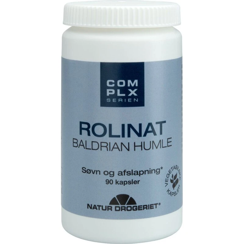 RoliNAT Baldrian & Humle 90 vegetabilske kapsler