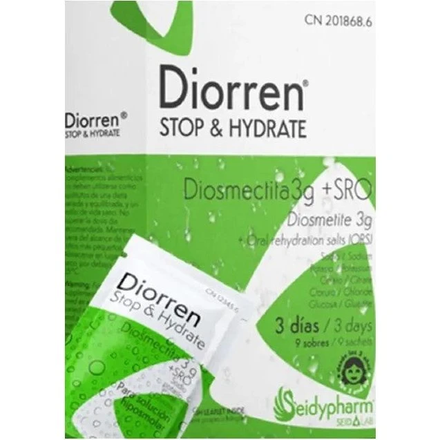 Diorren Stop & Fugt 9 poser