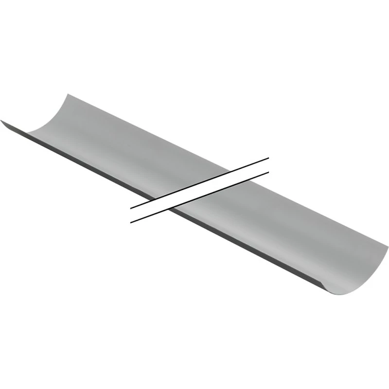 Geberit Støtterende 125mm x 3000mm Elforzinket Sort