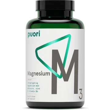 Puori M3 Magnesium & Zink, 120 kaps