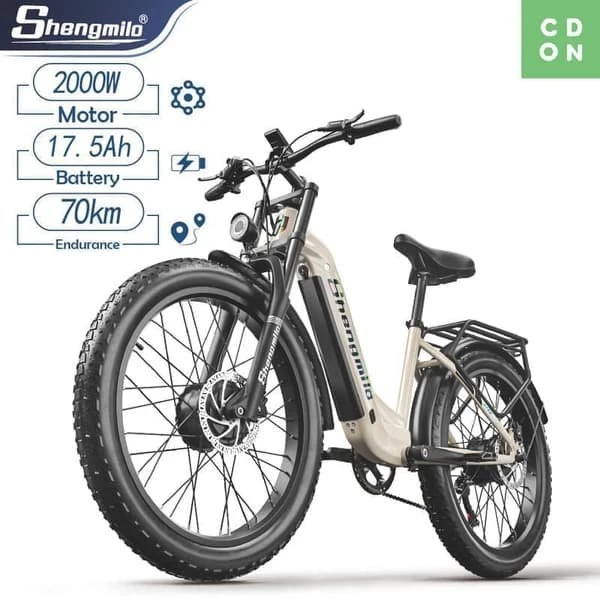 Shengmilo S700 Elektrisk Mountainbike - Dual Motor & 17,5Ah Batteri