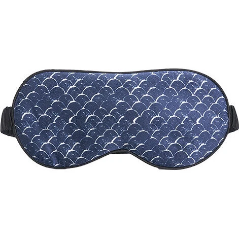 Naturligolie Silke Sovemaske - Blå, 100% natursilke