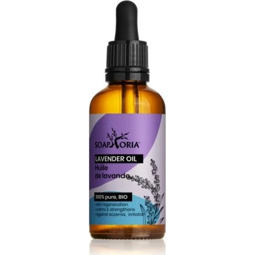 Soaphoria Økologisk Lavendel Afslappende Ansigtsolie 50ml