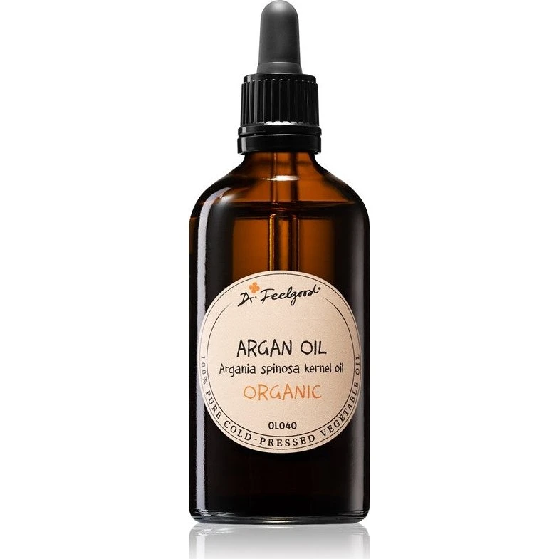 Dr. Feelgood Økologisk Arganolie til ansigt, krop og hår, 100 ml