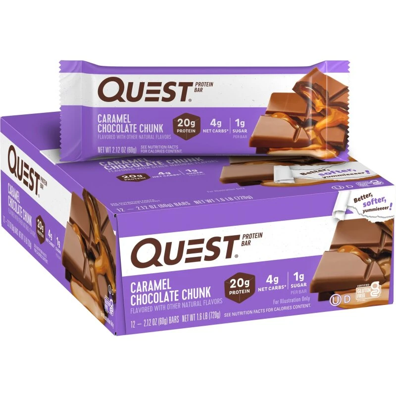 Quest Nutrition Proteinbar Caramel Chocolate Chunk 60 g