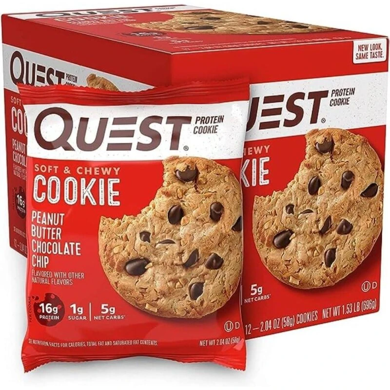 Quest Nutrition Protein Cookie Peanut Butter — 15 g protein