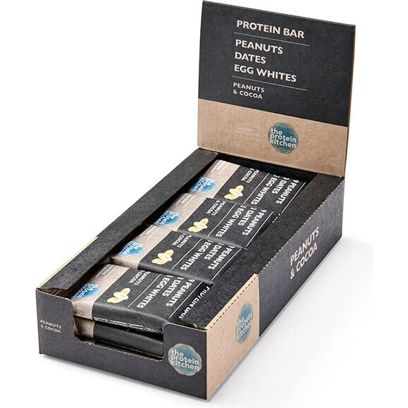 The Protein Kitchen Proteinbar 12 x 55 g Peanuts & Cocoa
